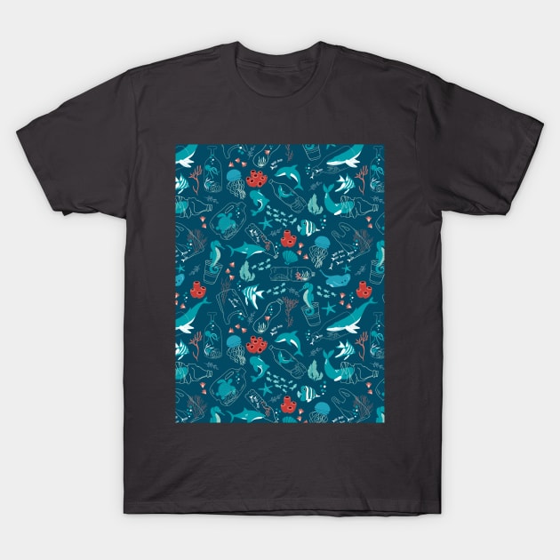 Save the ocean T-Shirt by Unalome_Designs